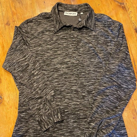 ENRICO Long Sleeve Stretch Polo - Picture 4 of 7